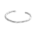 Cuff Twist — срібний браслет-каф 925 REN