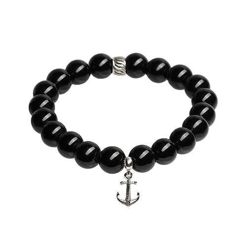 Anchor — срібний браслет з якорем REN